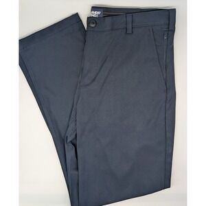 Lands End Men's 34 Navy‎ Performance Chino Pants 34 x 31 Oeko Tex